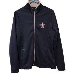 Antigua Jacket Black 2021 NBA All-Star Game‎ Logo Full-Zip Womens Medium